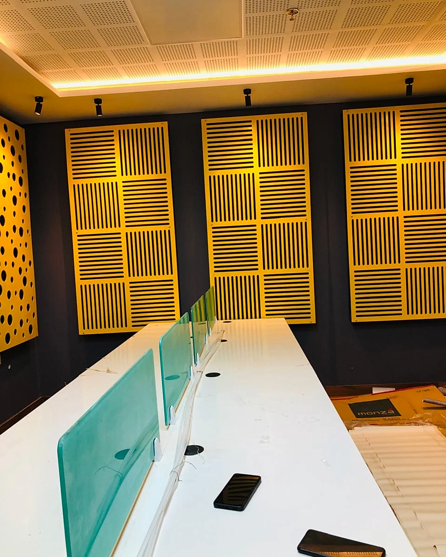 Dekoratif akustik panel duvar kaplama